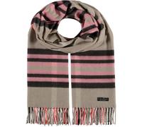 FRAAS Écharpe beige marron pour femme - Cashmink® Scarf with FRAAS Plaid Light Camel 101070