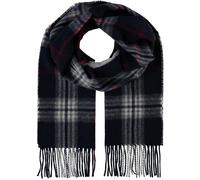 FRAAS Écharpe bleu rouge pour homme - Cashmink® Scarf with FRAAS Plaid Navy 144527
