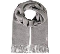 FRAAS Écharpe gris pour femme - Pure Cashmere Scarf with Fringes Mid Grey 100946