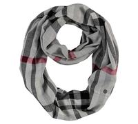FRAAS Echarpe Loop 60 x 78 cm - Made in Germany - Echarpe tubulaire à carreaux pour femmes - Polyacryliqueur femmes