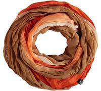 FRAAS Écharpe orange pour femme - Polyester Snood 144376