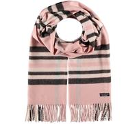 FRAAS Écharpe rose blanc pour femme - Cashmink® Scarf with FRAAS Plaid Light Rose 100978