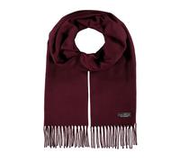 FRAAS Écharpe rouge pour homme - Cashmink® Scarf with Fringes Wine 101122
