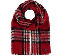 FRAAS Écharpe rouge pour homme - Cashmink® stole with FRAAS pattern 101044