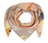 FRAAS écharpe Silk Crepe Scarf In Wave-Design Sand