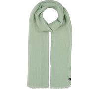 FRAAS Étole légère pour femme avec rayures fines brillantes | 95 x 190 cm | 100 % polyester, Menthe poudrée, taille unique