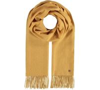 FRAAS Pure Cashmere Scarf with Fringes Banana [144537] - écharpe echarpe