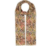 FRAAS Sustainability Edition | Écharpe pour femme | Motif cachemire | Polyester recyclé | 50 x 180 cm, kaki, taille unique