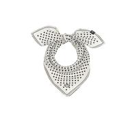 FRAAS Écharpe blanc noir pour femme - Classic Square Made of Pure Silk Cream-White 101093