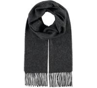 FRAAS Wool Scarf with Fringes Charcoal [144520] - écharpe echarpe