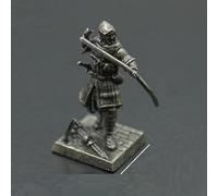 Frabakas Soldats et guerriers arabes chevaliers arabes en laiton antique figurines statues miniatures presse-papier à collectionner décoration d'intérieur cadeaux artisanat 1,8 cm x 3,5 cm (A)