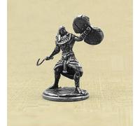 Frabakas Soldiers Warriors Mythes égyptiens Armée Antique Cuivre Laiton Figurines Statues Miniatures Presse-papier Objets de collection Décoration d'intérieur Cadeaux Art Artisanat 2,4 cm x 3,7 cm (D)