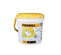 FRABILL 4825 Seau à appât Isotherme avec aérateur intégré, Blanc et Jaune, 5 l