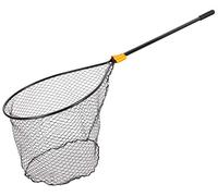 Frabill Filet de Conservation Unisexe pour la pêche, Noir/Jaune, Taille du Cerceau : 43,2 x 48,3 cm | Poignée coulissante : 91,4 cm