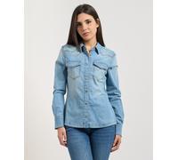 Fracomina Chemises bleues Blu Blu e verdi XS