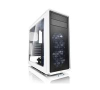 FRACTAL DESIGN BOITIER PC Focus G - Moyen Tour - Blanc - Verre trempé - Format ATX (FD-CA-FOCUS-WT-W)