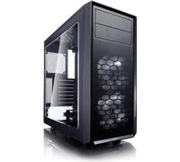 FRACTAL DESIGN BOITIER PC Focus G - Moyen Tour - Noir - Verre trempé - Format ATX (FD-CA-FOCUS-BK-W)