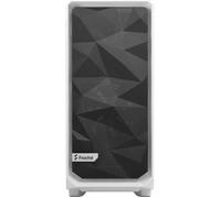 FRACTAL DESIGN - Boîtier PC Meshify 2 Compact Blanc Panneau Verre Trempé Transparent
