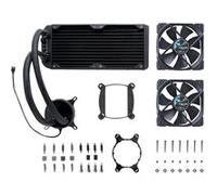 Fractal Design Celsius S24 Blackout - Système de refroidissement liquide de processeur - (pour : LGA1156, AM2, AM2+, LGA1366, AM3, LGA1155, AM3+, LGA2011, FM1, FM2, LGA1150, FM2+, LGA2011-3, LGA1151,