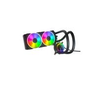 Fractal Design Celsius+ S24 Prisma - Refroidisseur liquide AIO CPU - Socket LGA 115x/1366/2011/2066/AMx/FMx/TR4 - Radiateur 284mm - 2x120mm PWM 500-2000RPM