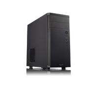 Fractal Design Core 1100 Mini Tower Noir, microATX/Mini-ITX, 2x 5.25", 2x 3.5", 1x120mm avant, USB 3.2 Gen 1, Filtre anti-poussière