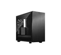 Fractal Design Define 7 Black Brushed Aluminum/Steel E-ATX Silent Modular Dark Tempered Glass Window Mid Tower Computer Case