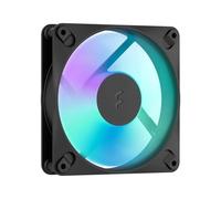 Fractal Design - Dynamic 3 - 12 RGB Black - Ventilateur PWM - Conception à pales profilées - Câble Daisy Chain - Roulement Rifle