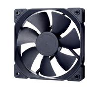 Fractal Design Dynamic X2 GP-12 PWM Computer Fan - Silent Fan - High Airflow - 120x120x25 mm - 2000RPM - FDB-Bearings - Trip Wire - Aerodynamically shaped struts - Black Edition (Single)