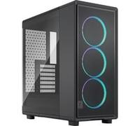 Fractal Design Epoch Black RGB - Verre trempé Light Tint - Trois Ventilateurs Momentum 12 RGB Inclus - Intérieur spacieux - Prise en Charge ATX/mATX/ITX