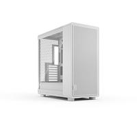 Fractal Design Epoch XL White - Verre trempé à Teinte Claire - boîtier PC Gaming à Flux d’air - Panneau Frontal en Maille - Momentum 14