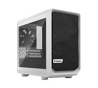 Fractal Design Meshify 2 Nano - Tour Mini-ITX (verre trempé) - pas d'alimentation (ATX) - blanc - USB/Audio