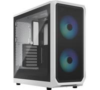 Fractal Design | Focus 2 | Fenêtre latérale | RGB White TG Clear Tint | Midi Tower | Alimentation incluse Non | ATX