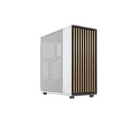 Fractal Design Boîtier PC North - Moyen Tour Blanc avec Panneau Latéral Verre Trempé