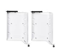Fractal Design FD-ACC-HDD-A-WT-2P Compartiment pour ordinateur Universel Support de montage de disque dur, Cadre de montage