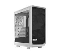 Meshify Meshify 2 Compact Lite - Mid tower - ATX - panneau latéral fenêtré (verre trempé) - pas d'alimentation (ATX) - blanc TG teinte foncée -