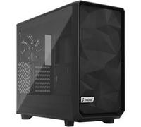Fractal Design Meshify 2 Lite - Tour - ATX étendu - panneau latéral fenêtré (verre trempé) - pas d'alimentation (ATX) - teinte claire noir TG - USB/Audio G