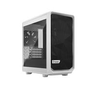 Fractal Design Meshify 2 Mini - - micro ATX - panneau latéral fenêtré (verre trempé) - pas d'alimentation (ATX) - blanc - USB/Audio