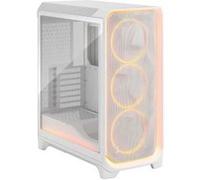 Fractal Design Meshify 3 Ambience Pro - Tour - ATX étendu - pas d'alimentation (ATX) - blanc TG teinte foncée - USB/Audio Blanc