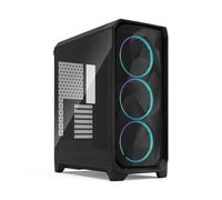 Fractal Design Meshify 3 Black RGB TG Light Tint - Gaming Computer-Gehäuse - Fac