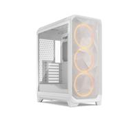 Fractal Design Meshify 3 Blanc - Boîtier PC ATX/EATX/microATX/Mini-ITX, 3x140mm avant, Acier/Verre Trempé, USB 3.2 Gen 1/Gen 2x2, Slots 2.5/3.5"