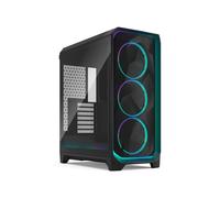 Fractal Design Meshify 3 Noir, Boîtier PC ATX/EATX/mATX/Mini-ITX, 2x3.5", 4x2.5", 3x140mm avant, Acier/Verre Trempé, USB 3.2 Gen 1/Gen 2x2