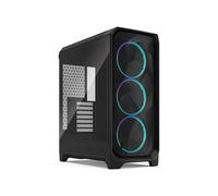 Fractal Design Meshify 3 Noir - Boîtier PC Moyen Tour ATX/EATX/mATX/Mini-ITX, 3x140mm Avant, Acier/Verre Trempé, USB 3.2 Gen 1/Gen 2x2, 2x3.5", 4x2.5"