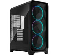 Fractal Design Boîtier PC Meshify 3 RGB – Tour E-ATX – Noir – Sans alim – Verre trempé teinté