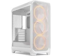 Fractal Design Meshify 3 RGB White TG Clear Tint - Boîtier E-ATX blanc avec fenêtre