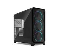 Fractal Design Meshify 3 XL Noir - Boîtier PC Grande Tour, ATX/EATX/mATX/ITX, 3x140mm avant, Acier/Verre Trempé, USB 3.2 Gen 1/Gen 2x2 Type-C