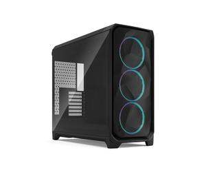 Fractal Design Meshify 3 XL Noir - Boîtier PC Grande Tour, ATX/EATX/mATX/ITX, 3x140mm avant, Acier/Verre Trempé, USB 3.2 Gen 1/Gen 2x2 Type-C