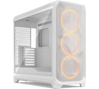 Fractal Design Meshify 3 XL RGB White TG Clear Tint - Boîtier E-ATX avec fenêtre