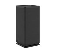 Fractal Design - Boîtier PC Mood - mini-ITX - Ventilateur 180 mm - GPU jusqu'à 325 mm - Tissu - Noir