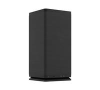Fractal Design - Boîtier PC Mood - mini-ITX - Ventilateur 180 mm - GPU jusqu'à 325 mm - Tissu - Noir