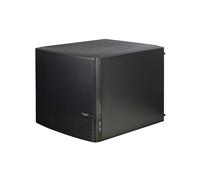 Fractal Design NODE 804 Cube Noir - Boîtier PC micro ATX / Mini-ITX, 40.3L, Acier/Plastique, 10x 3.5", 2x 2.5", 3x 120mm, USB 3.2 Gen 1
